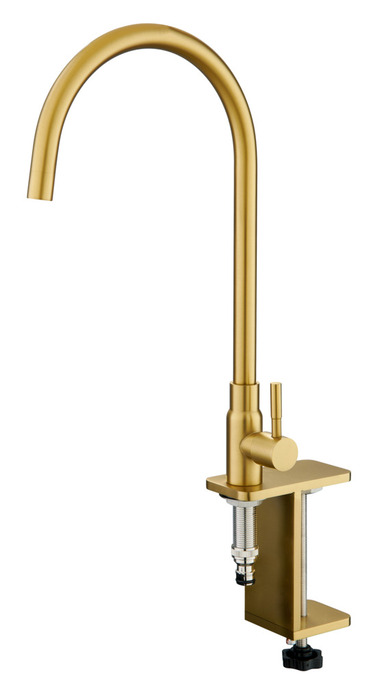 Køkkenarmatur udendørs messing